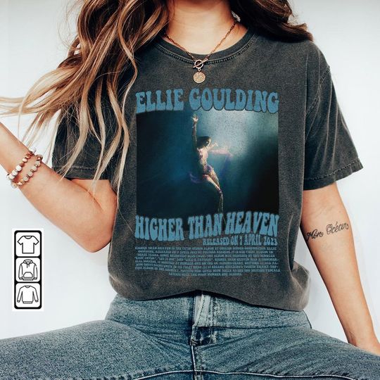 Discover Ellie Goulding Music Shirt, Higher Than Heaven Album 2023