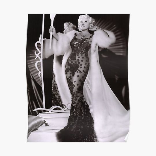 Discover Mae West - Go West Young Man -1936 Premium Matte Vertical Poster
