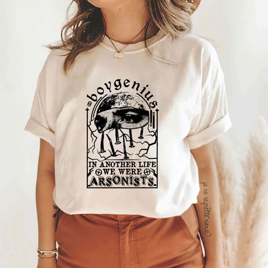 Discover Boygenius The Record Merch Sweatshirt Hoodie Indie Rock Music Tour 2023, Boygenius ReSET Tour 2023 Shirt