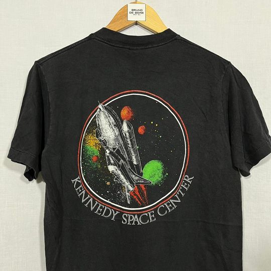 Discover Vintage 90's NASA Kennedy Space Center shirt