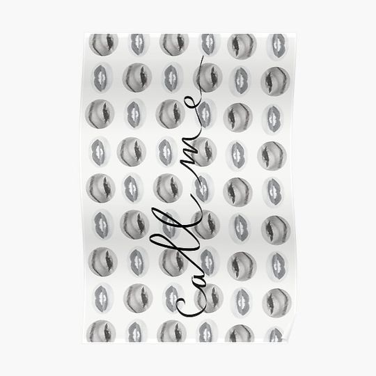 Discover Call Me Marilyn Premium Matte Vertical Poster