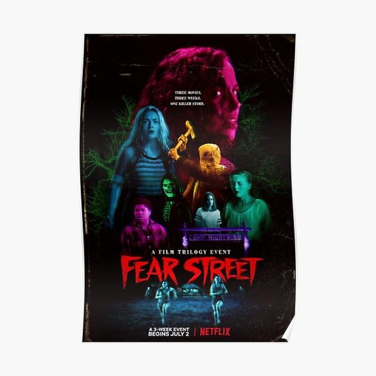 Discover Fear Street Trilogy Premium Matte Vertical Poster