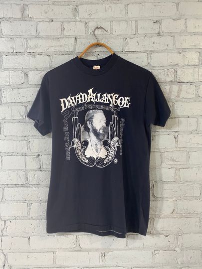 Discover David Allan Coe 1982 Vintage Shirt