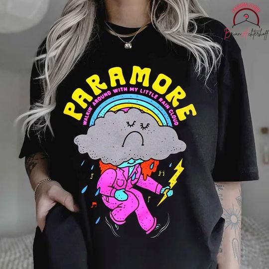 Discover Walking Around With My Little Rain Cloud Paramore Shirt