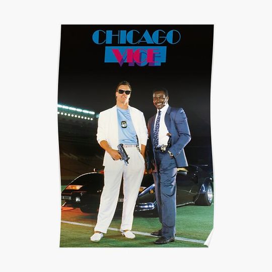 Discover Chicago Vice Premium Matte Vertical Poster