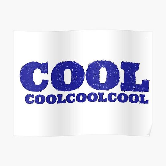 Discover Cool Pen Doodle Poster - Premium Matte Finish