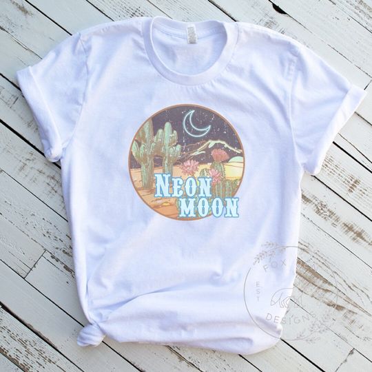 Discover Neon Moon T-Shirt | Country Western Graphic Tee