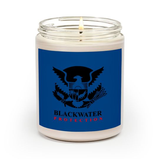 Discover blackwater agency Protection logo Scented Candles