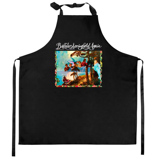 Discover Buffalo Springfield Again Logo Kitchen Aprons