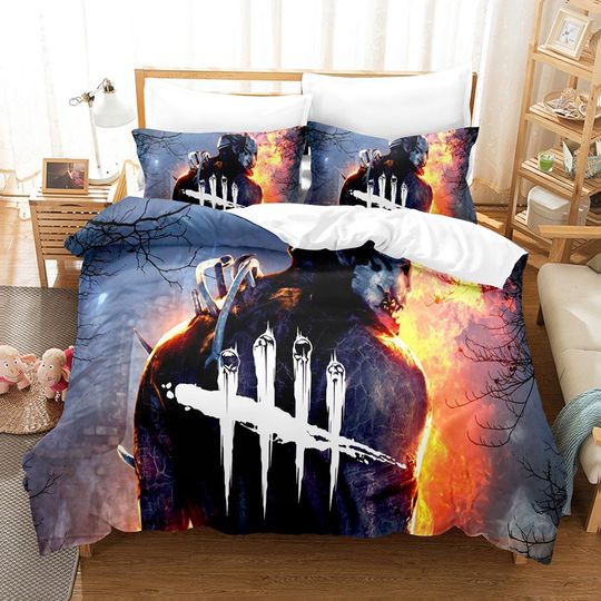 Discover 3D Printed Dead by Daylight Bedding Duvet Cover Set