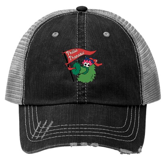 Discover Phillie Phanatic Trucker Hats
