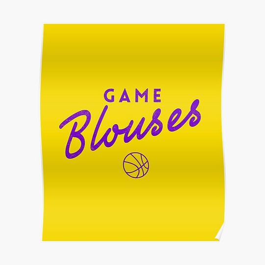 Discover Game Blouses Premium Matte Vertical Poster