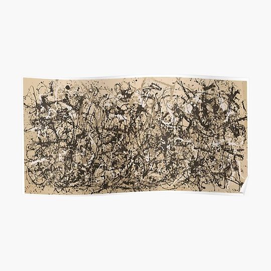 Discover Autumn Rhythm Jackson Pollock Premium Matte Vertical Poster