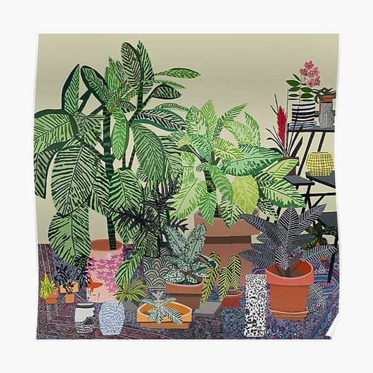 Discover Jonas Wood David Kordansky Print Premium Matte Vertical Poster