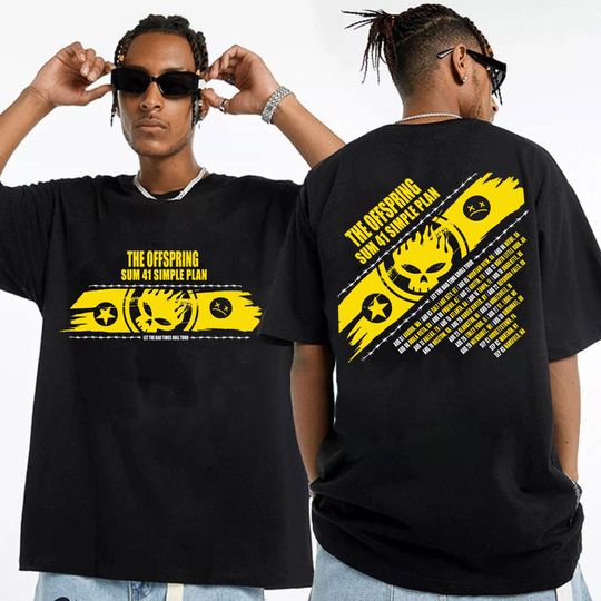 Discover The Offspring Let The Bad Times Roll Tour 2023 T-Shirt
