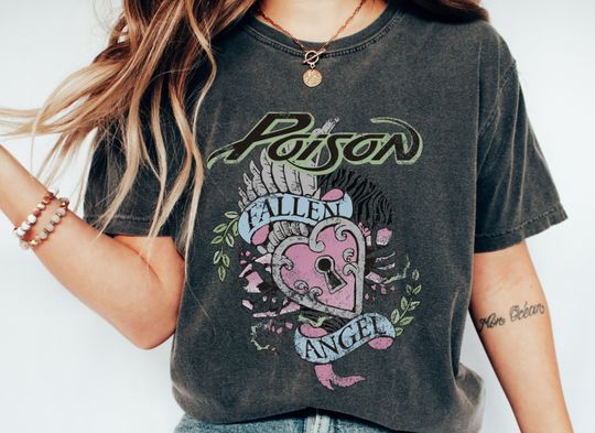 Discover Poison T-Shirt, Oversized Shirt, Classic Rock