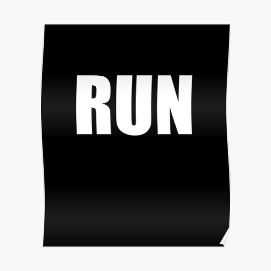 Discover Run Premium Matte Vertical Poster