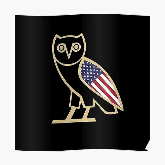 Discover Ovo USA Owl Premium Matte Vertical Poster