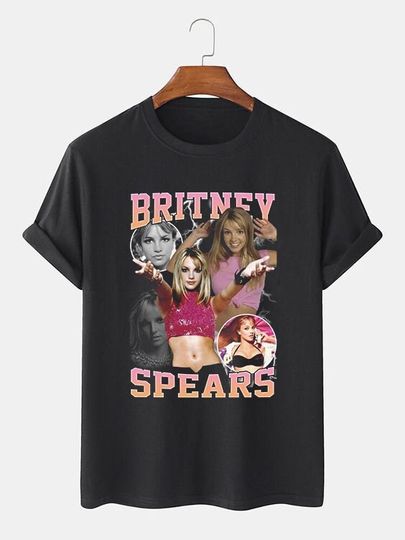 Discover Britney Spears Vintage Washed Shirt