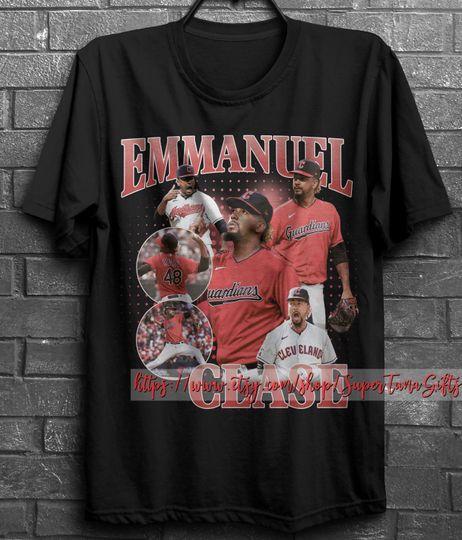 Discover Emmanuel Clase T-shirt, Emmanuel Clase 90s Bootleg, 90s Football Shirt
