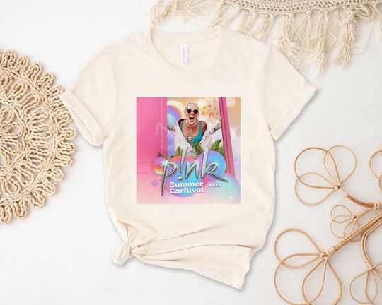 Discover P!nk Pink Summer Carnival 2023 Tour Shirt, Pink Summer Carnival Album Trustfall Shirt