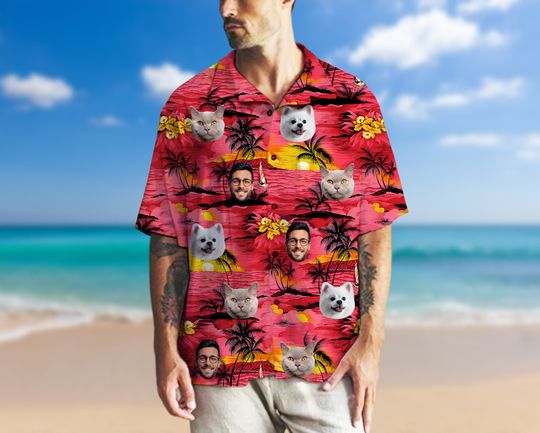 Discover Custom Hawaiian Shirt with Face