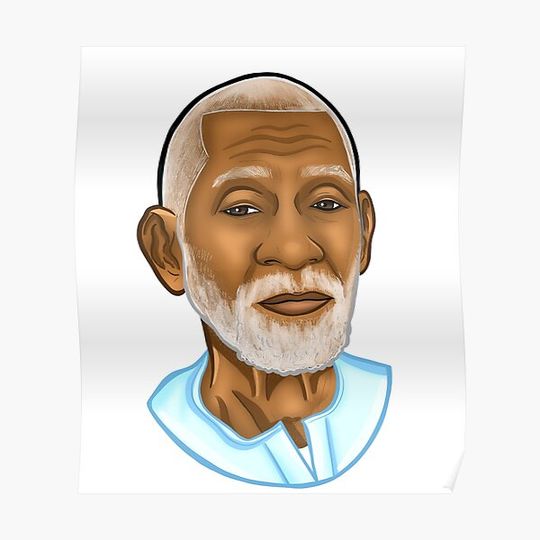 Discover Healer Dr Sebi Premium Matte Vertical Poster