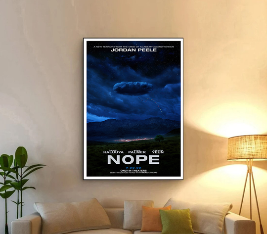 Discover NOPE Jordan Peele Movie Poster, Nope 2022 Movie Poster