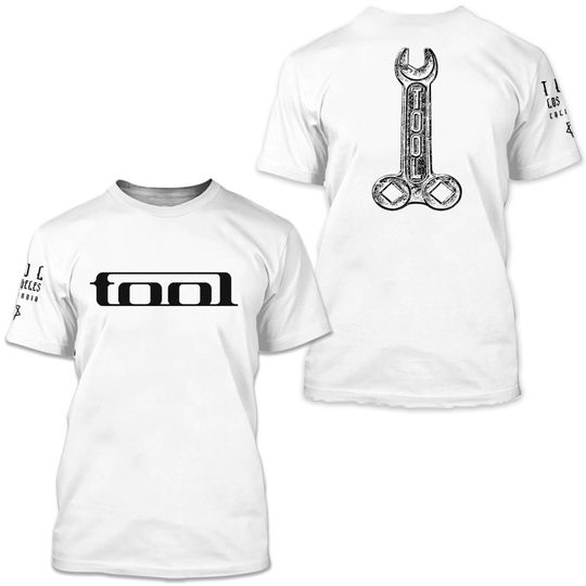 Discover Tool - Wrench Logo - Classic Metal Hard Rock Band T Shirt