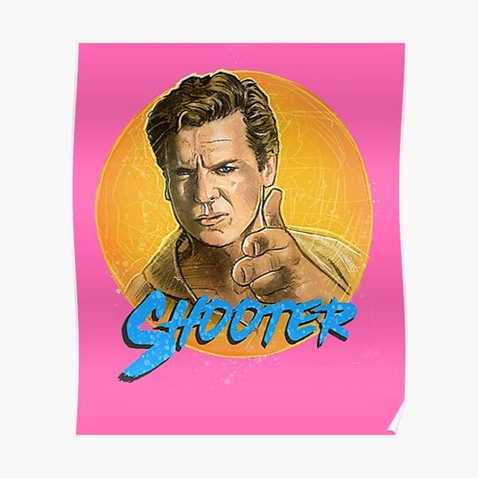 Discover Shooter McGavin blue Premium Matte Vertical Poster