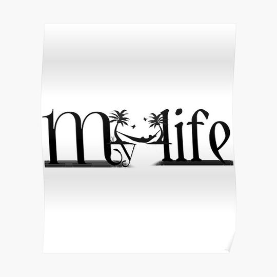 Discover My life T-short Premium Matte Vertical Poster