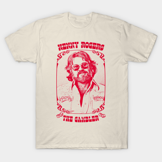 Discover Kenny Rogers /\/\/\/ Original Fan Art Design - Kenny Rogers - T-Shirt