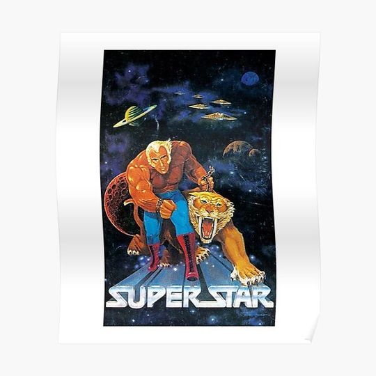 Discover Superstar Billy Graham Premium Matte Vertical Poster