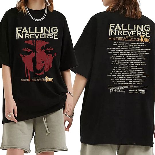 Discover Falling In Reverse The Popular Mons Tour 2023 Shirt