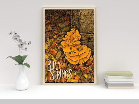 Discover Billy Strings Blue Cross Arena Rochester November 9 Poster 2023
