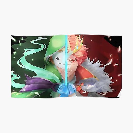 Discover Technoblade vs Dream Premium Matte Vertical Poster