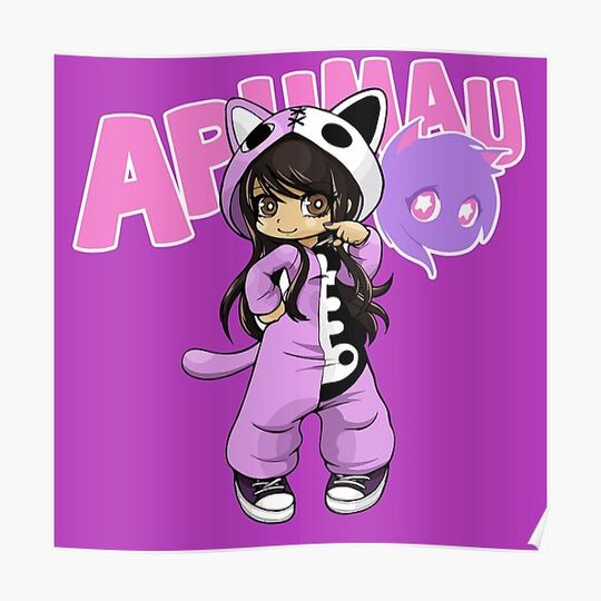 Discover Aphmau as cat Premium Matte Vertical Poster