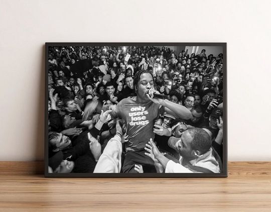 Discover ASAP Rocky Rap Hip Hop Music Poster