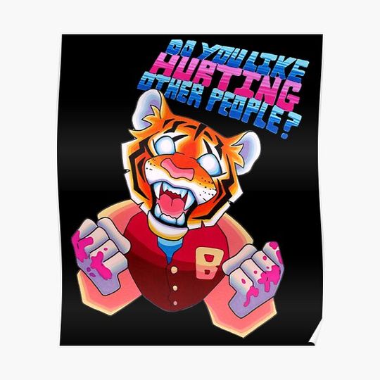 Discover Hotline Miami Tony Premium Matte Vertical Poster