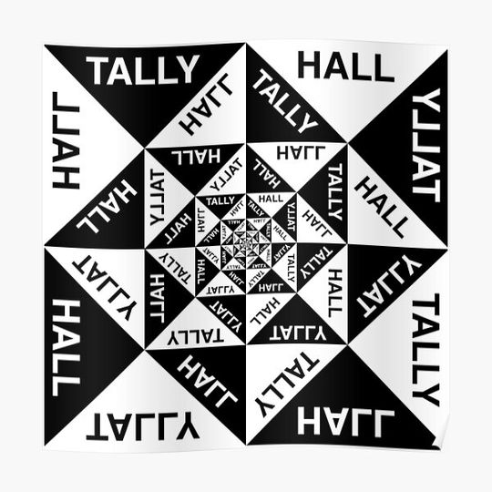 Discover New 02 Tally Hall band logo Genre: ‎indie pop Premium Matte Vertical Poster