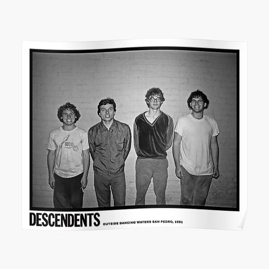Discover Descendents 1981 Premium Matte Vertical Poster