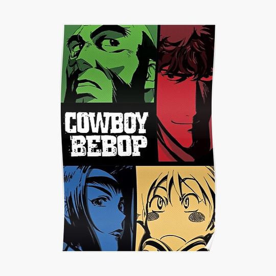 Discover Cow Bebop Anime Premium Matte Vertical Poster