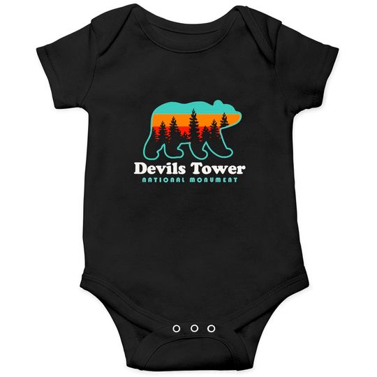 Discover Devils Tower Devils Tower National Monument Wyoming Black Hills Onesies