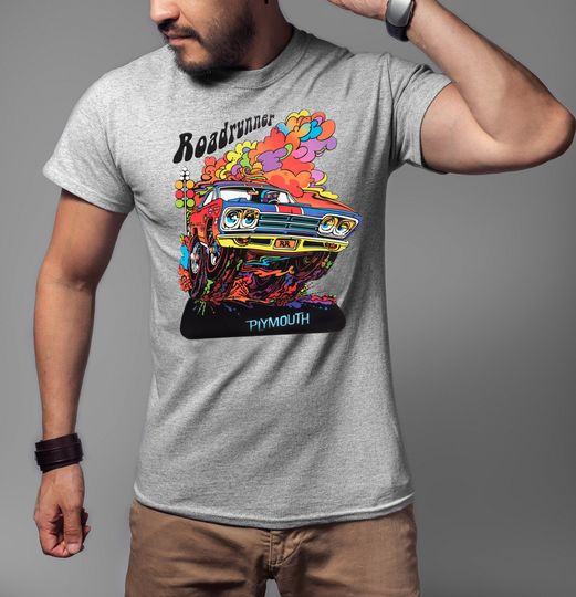 Discover Vintage Mopar Plymouth Road Runner Shirt Mopar Plymouth Road Runner Car Shirt