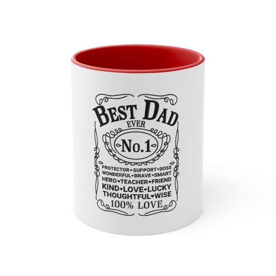 Discover DAD EVER Accent Coffee Mug, Fathers Day Gift