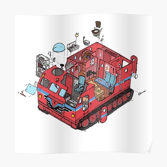 Discover The 'Kharkovchanka' (colour) Premium Matte Vertical Poster