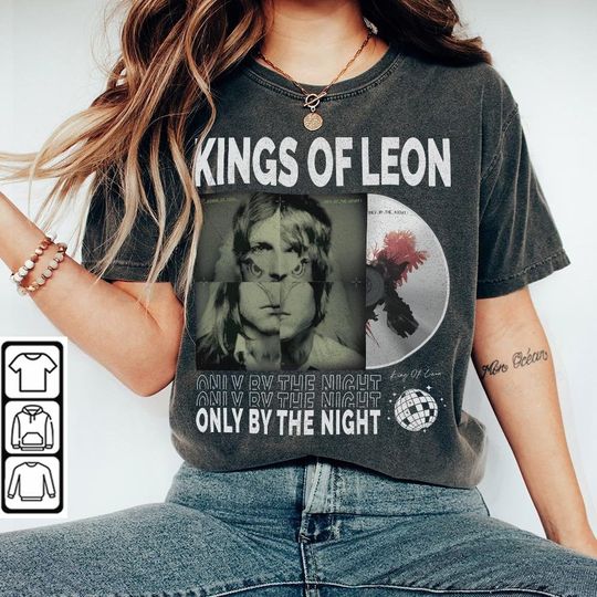 Discover Koszulka muzyczna Kings Of Leon, bluza z nadrukiem Y2K w stylu vintage
