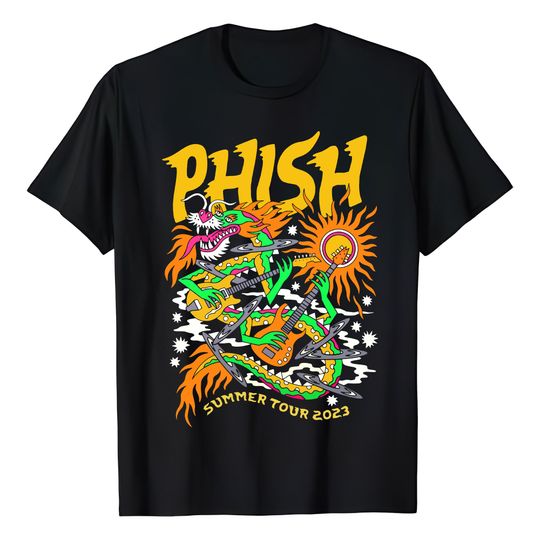 Discover Phish Summer Tour 2023 T-Shirt, Phish Band Shirt