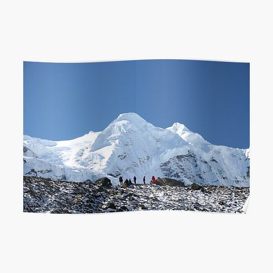 Discover mera peak Premium Matte Vertical Poster