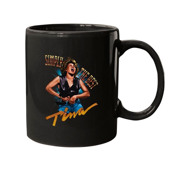 Discover vintage 1993 Tina Turner Simply The Best What's Love Tour Mugs